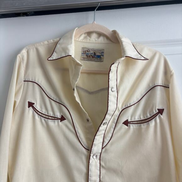 Vintage Women’s Gap Western Pearl Snap Button Down Shirt Rodeo Cowgirl XS / S - Picture 2 of 10